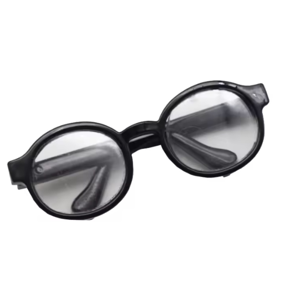 Labubu Glasses Eyewear - Black Frame Clear Lens - Brand New